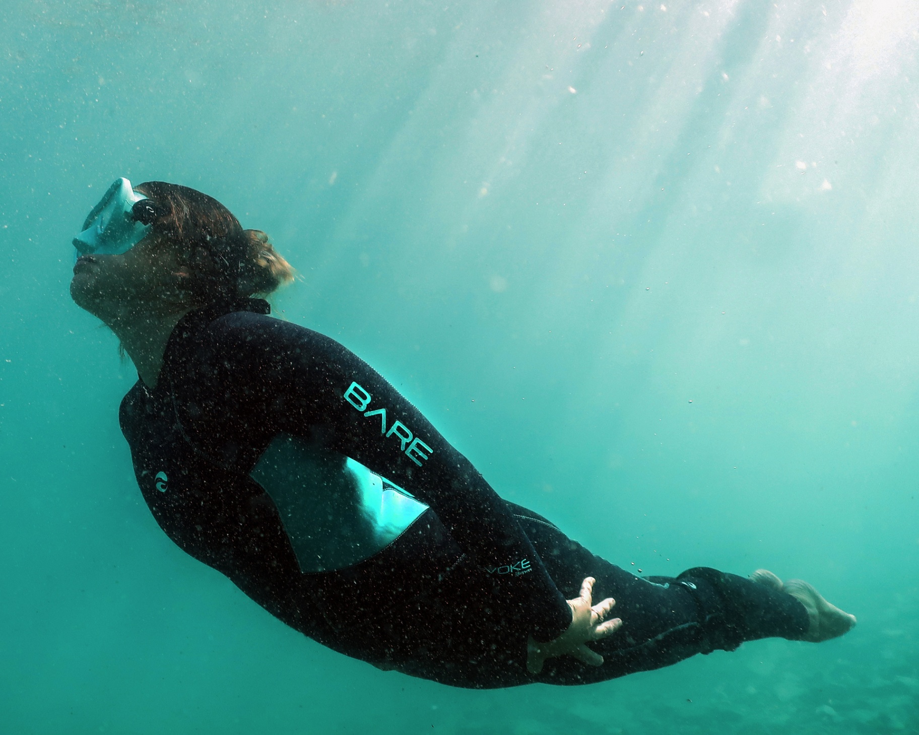 Les eaux turquoise de la Carrière Flintkote