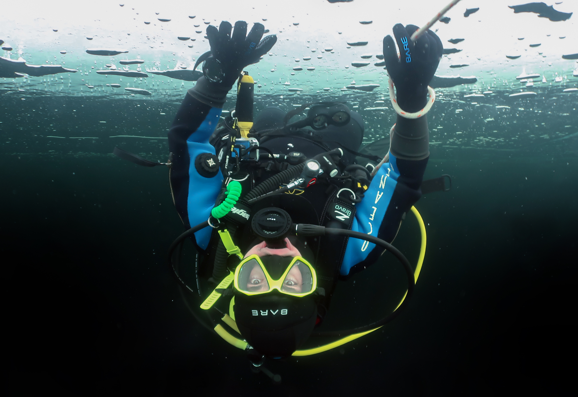 SDI Plongée sous la glace